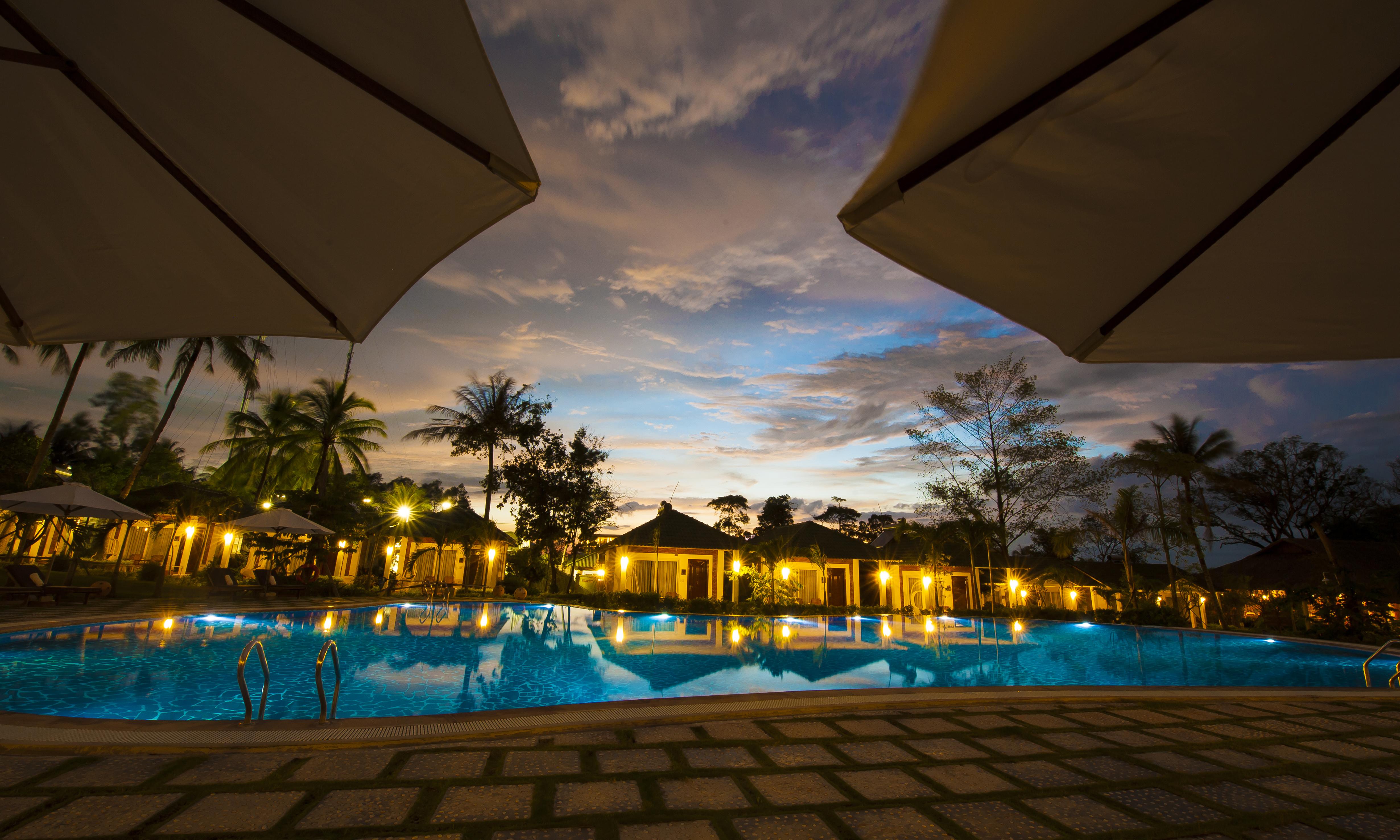 Famiana Green Villa Duong Dong Exterior foto