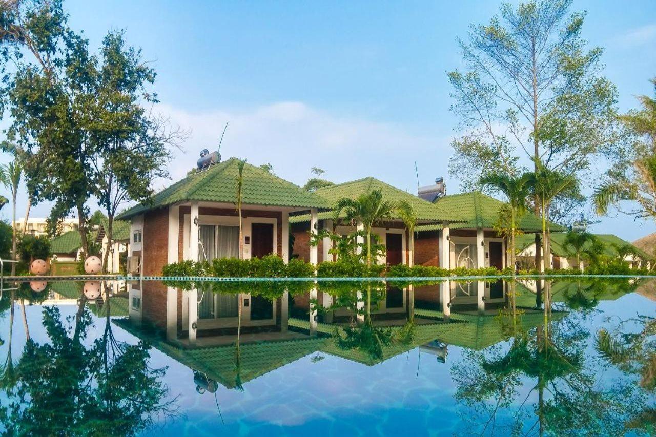 Famiana Green Villa Duong Dong Exterior foto
