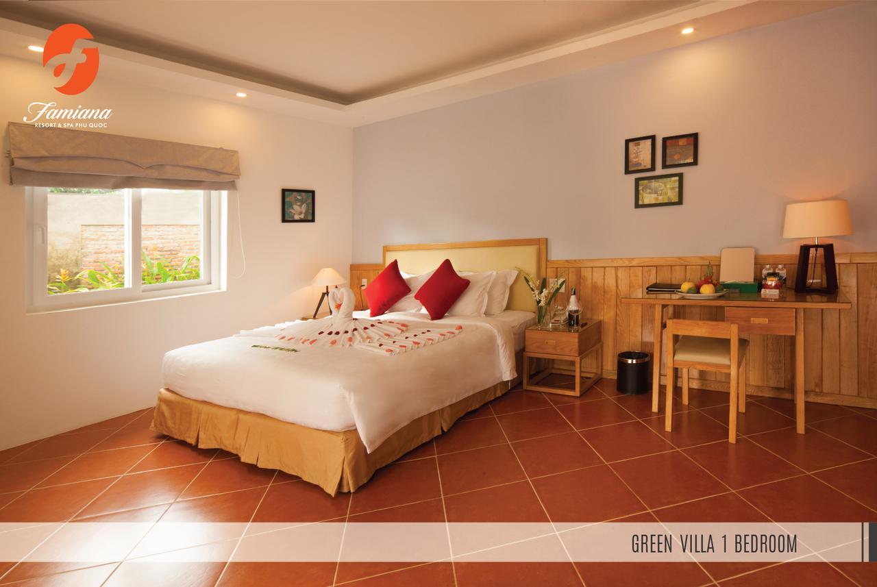 Famiana Green Villa Duong Dong Exterior foto