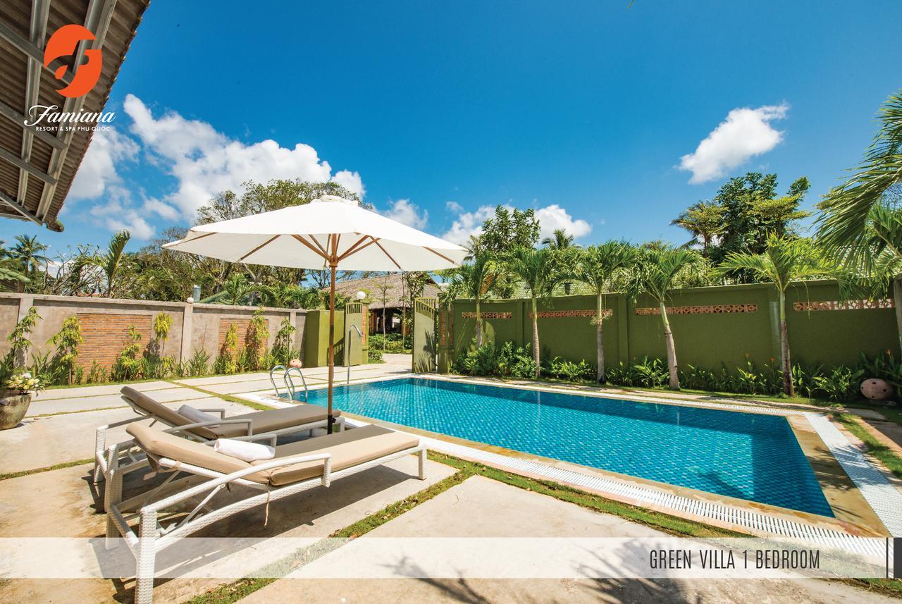 Famiana Green Villa Duong Dong Exterior foto