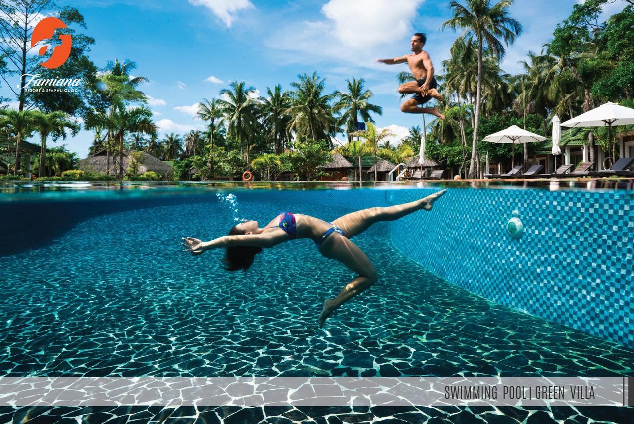Famiana Green Villa Duong Dong Exterior foto