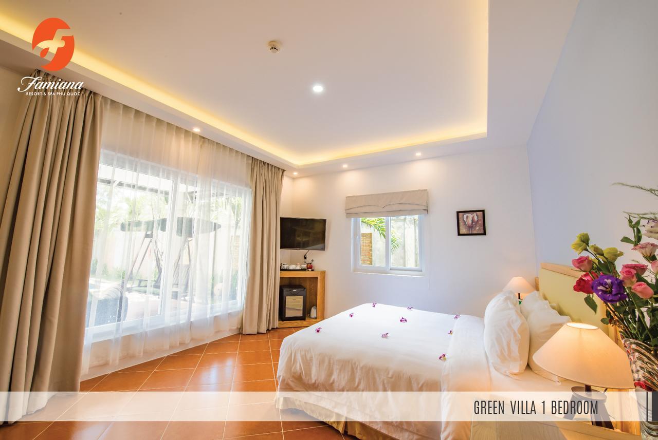 Famiana Green Villa Duong Dong Exterior foto