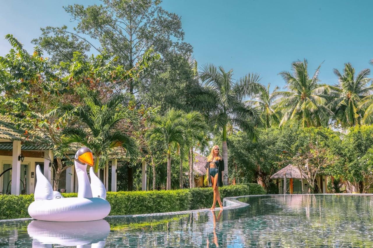 Famiana Green Villa Duong Dong Exterior foto
